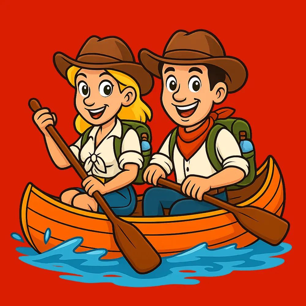 Canoë : 2 places - Parcours Sportif 7 Km