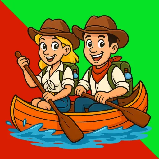 [2-I] Canoe: 2 seats - 15 km Full Course