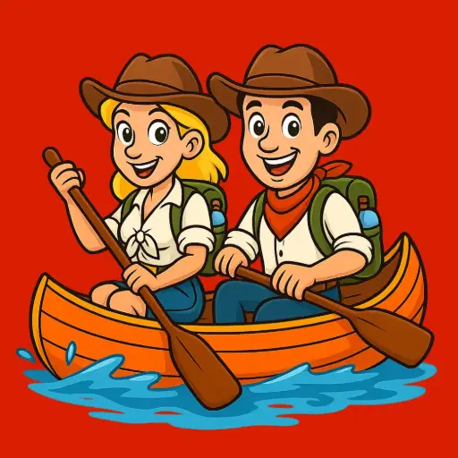 [2-S] Canoe: 2 seats - 7 km Sport Course